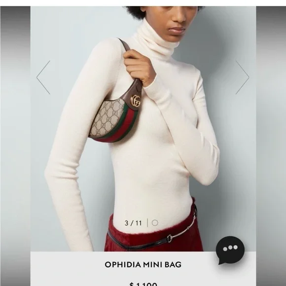 Gucci Ophidia Mini Shoulder Bag - Picture 8 of 8
